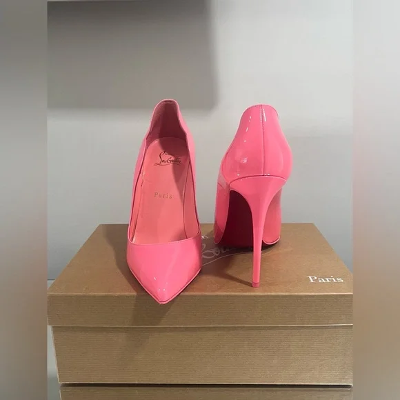 Christian Louboutin Hot Chick 100mm Bubble Gum - Picture 4 of 7